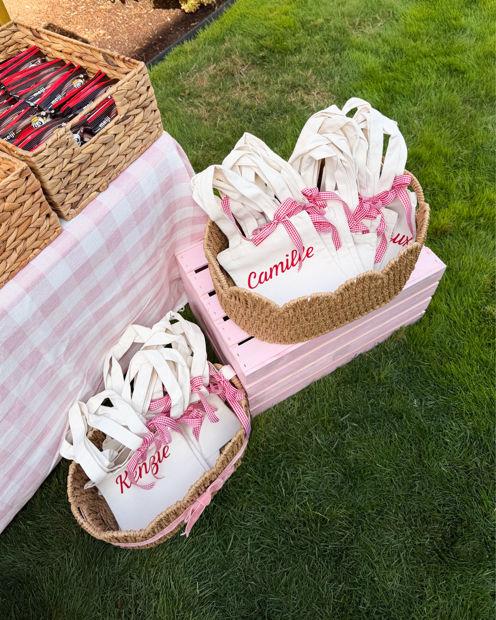 DIYing custom mini canvas tote bags with my Cricut and iron-on as kids party favors!

Red dress, Cricut maker, tote bags, ribbon, cricut and Vinyl tool set, baskets, tablecloth

#LTKkids #LTKhome #LTKbag