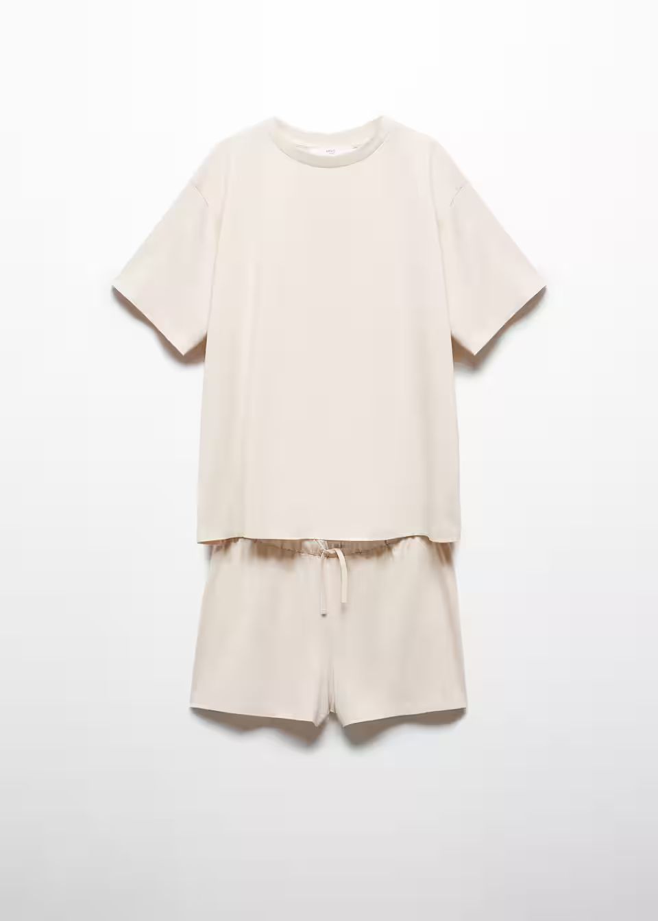 Short two-piece cotton pajamas -  Women | Mango USA | MANGO (US)