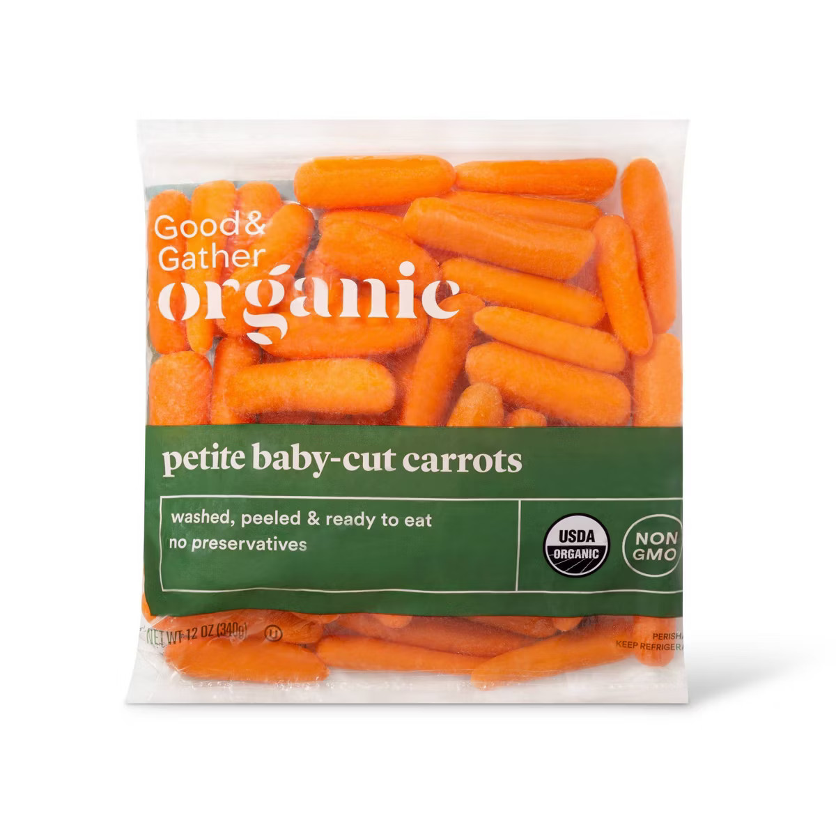 Organic Petite Baby-Cut Carrots - 12oz - Good & Gather™ | Target