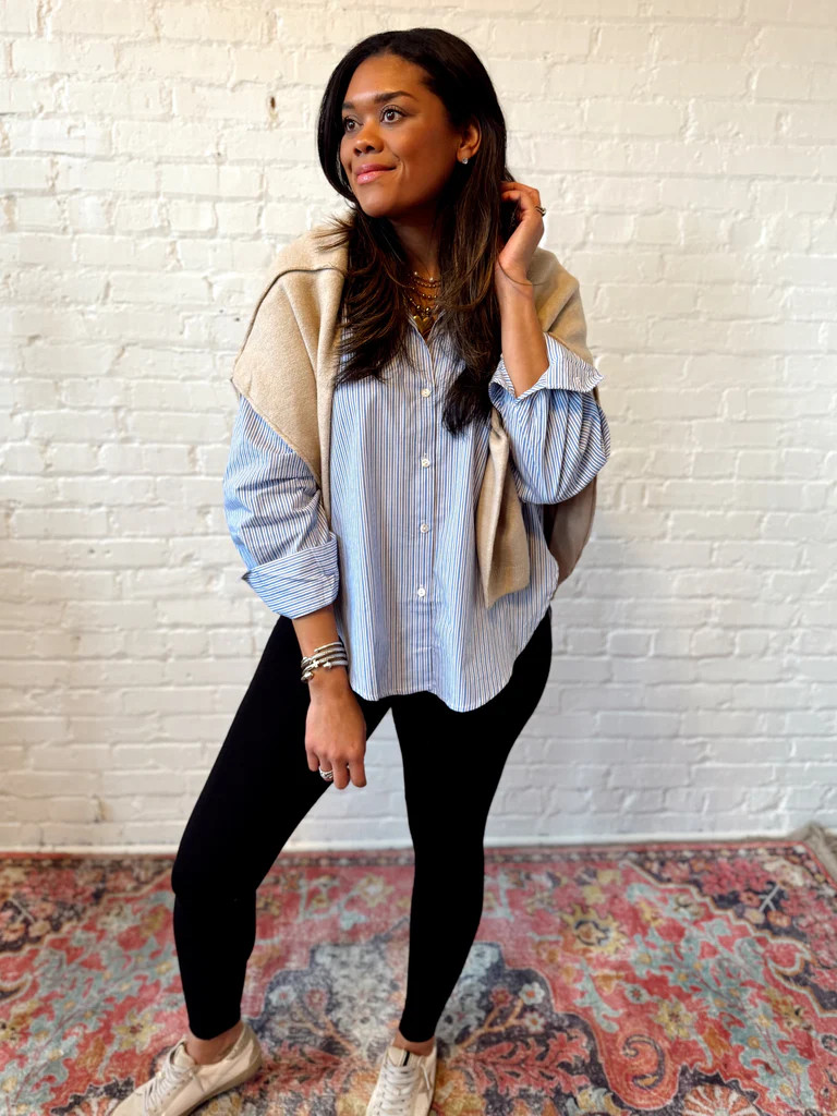 Boyfriend Striped Top | Fabulous Finds Boutique