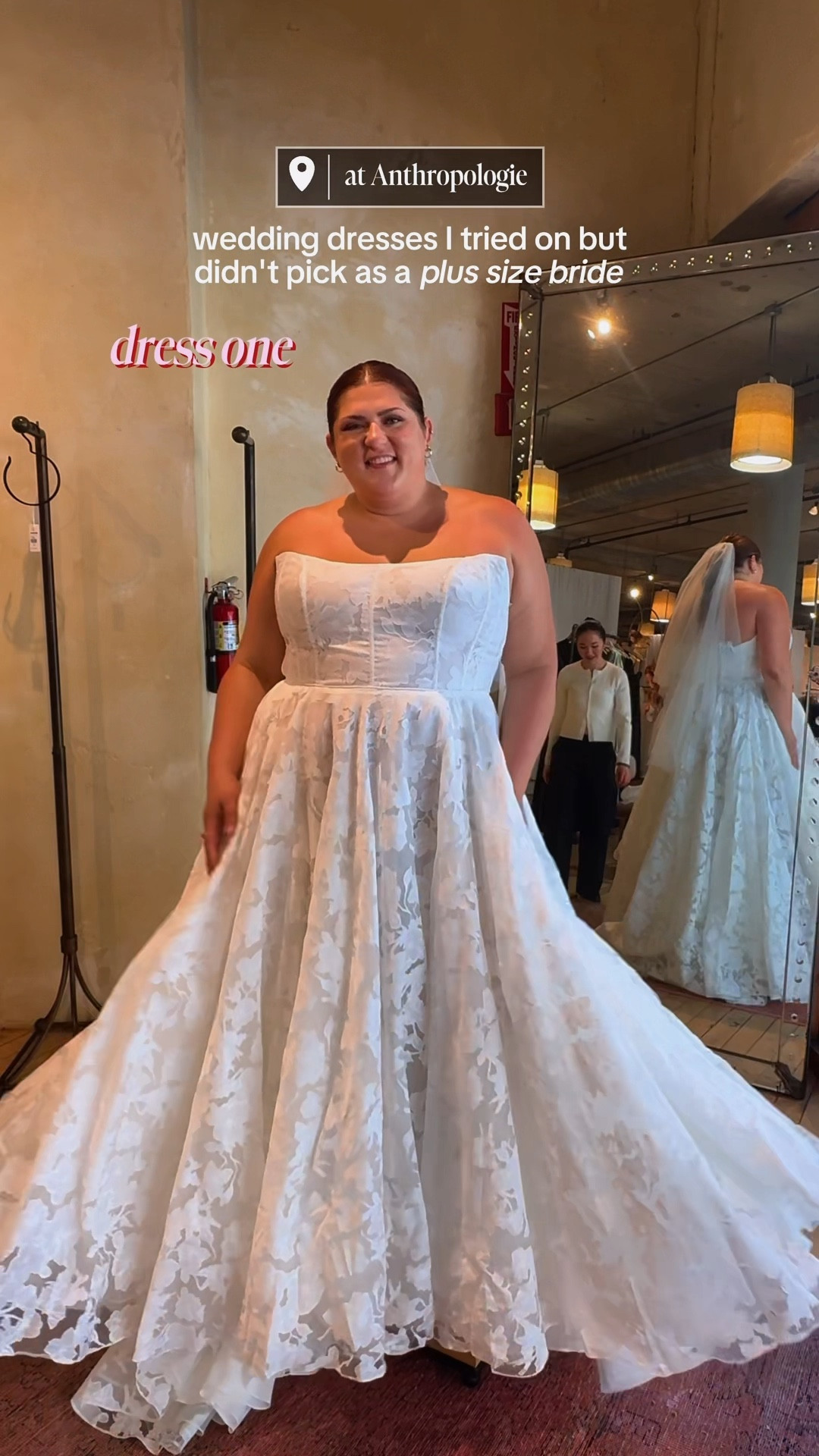 Tried on wedding dresses for the first time as a plus-size bride and was definitely feeling a little anxious walking in… but this day turned out to be so much fun 🤍

There’s one dress I’m not sharing (because it might be the one 👀), but I’d love to know… do you have a favorite from the ones I tried? 💕 

#LTKWedding #LTKPlusSize