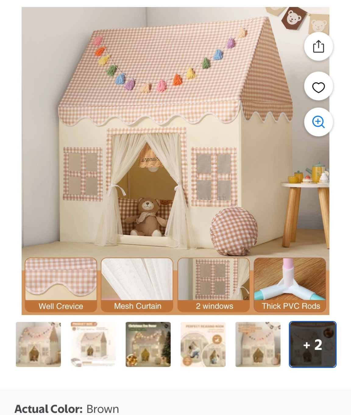 I also love this indoor tent for a Christmas gift idea! 

#LTKKids