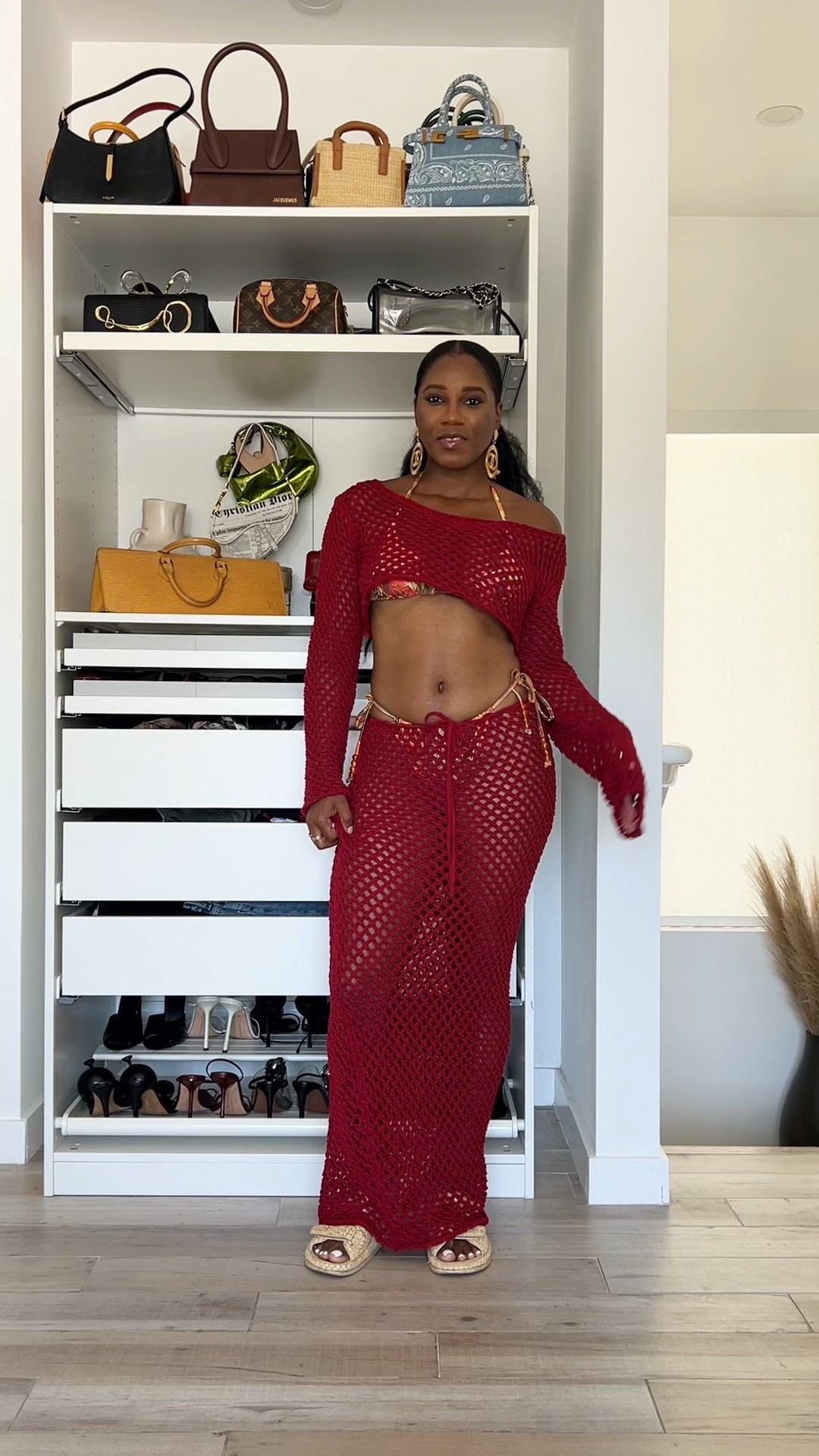 Wearing a medium in the bikini and set 

#LTKFindsUnder100 #LTKSaleAlert #LTKSwim