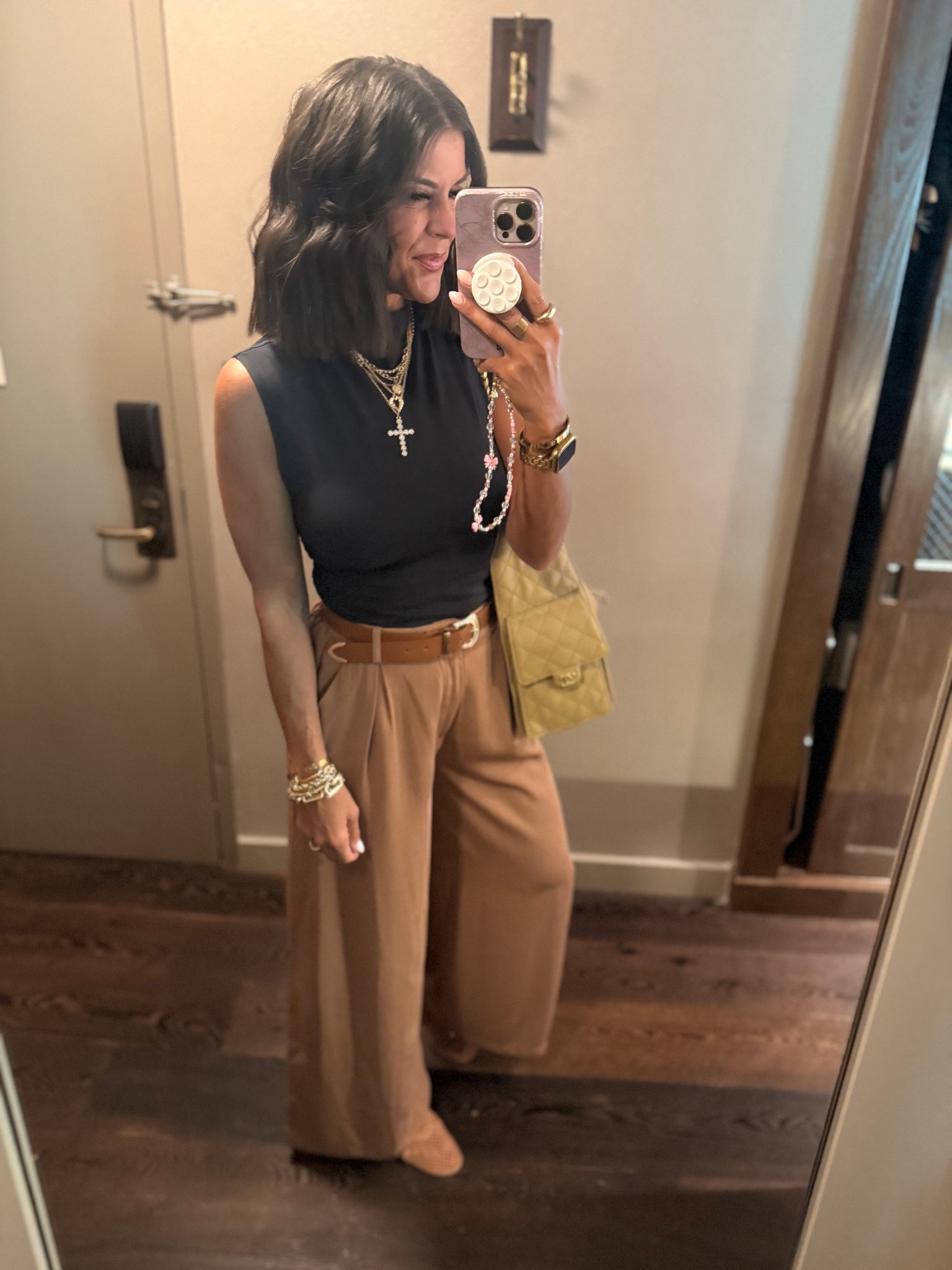 Size xs in tank size small regular length in trousers

#LTKSeasonal #LTKFindsUnder100