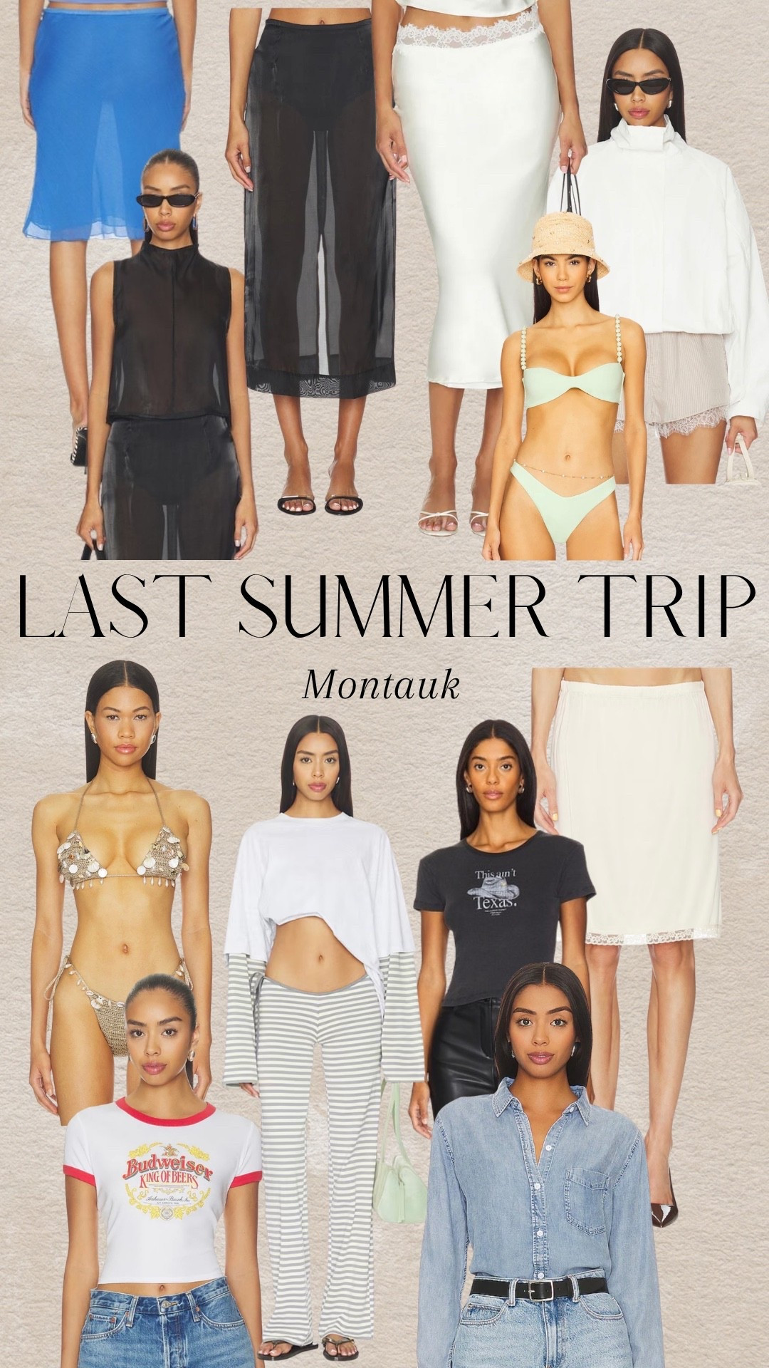 Last summer trip