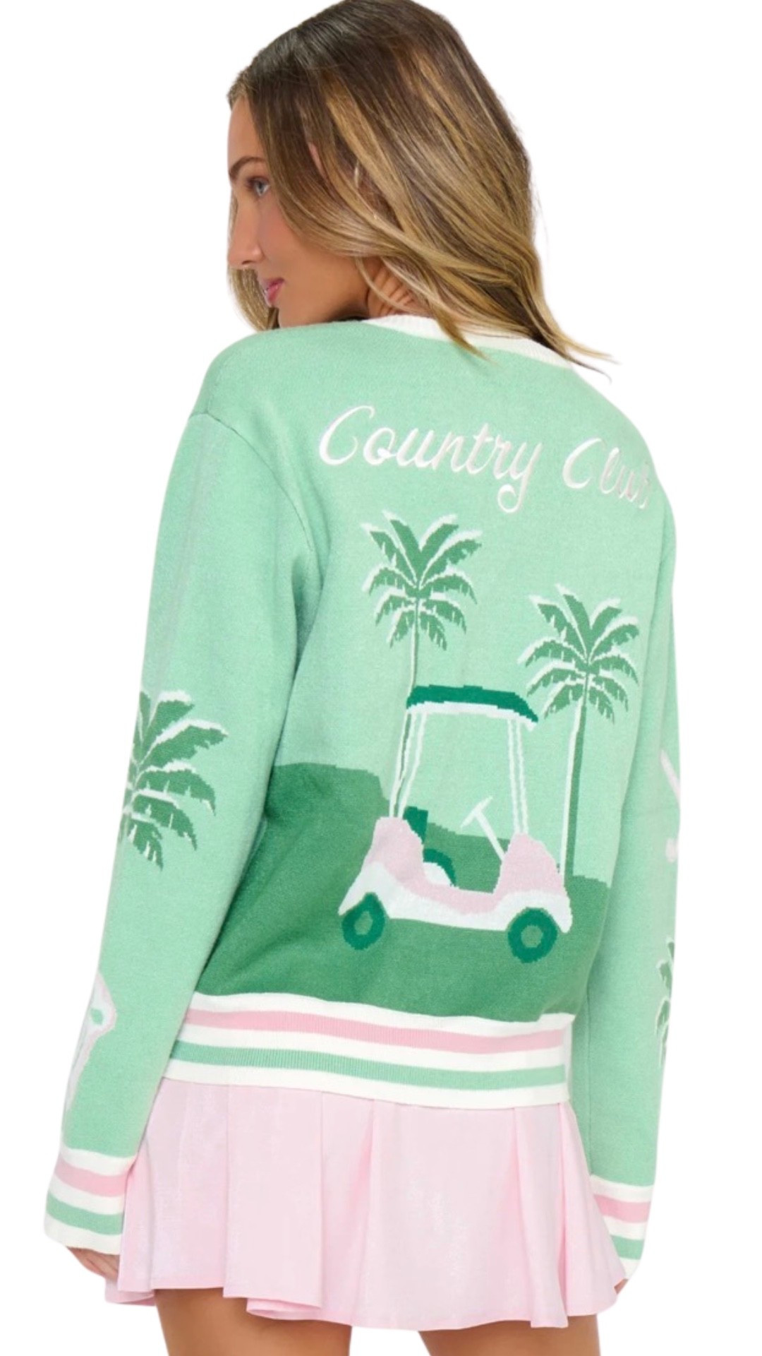 ⛳️🤍 Country club style, but make it fun.

The new limited-edition is everything I love about elevated golf fashion. The Caddie Cardigan combines classic preppy style with playful golf-inspired details, making it perfect for the course, clubhouse, travel days, or everyday wear.

✨ Relaxed fit knit cardigan
✨ Classic button-front design
✨ Adorable golf-inspired graphics
✨ Easy to style with denim, shorts, skorts, or white trousers

Whether you’re heading to the course, cheering on your junior golfer, or meeting friends for lunch at the club, this cardigan is one of those pieces you’ll reach for again and again.

🛍️ Linked in my LTK.

#LTKStyle #GolfFashion #CountryClubStyle #GolfMomStyle #PreppyStyle #PUMAGolf #DraperJames #GolfLife #Over40Style #ResortStyle #ClassicStyle #GolfMomMindset #LTKFinds #CountryClubChic #GolfOutfitInspiration

#LTKootd #LTKActive #LTKmomlife