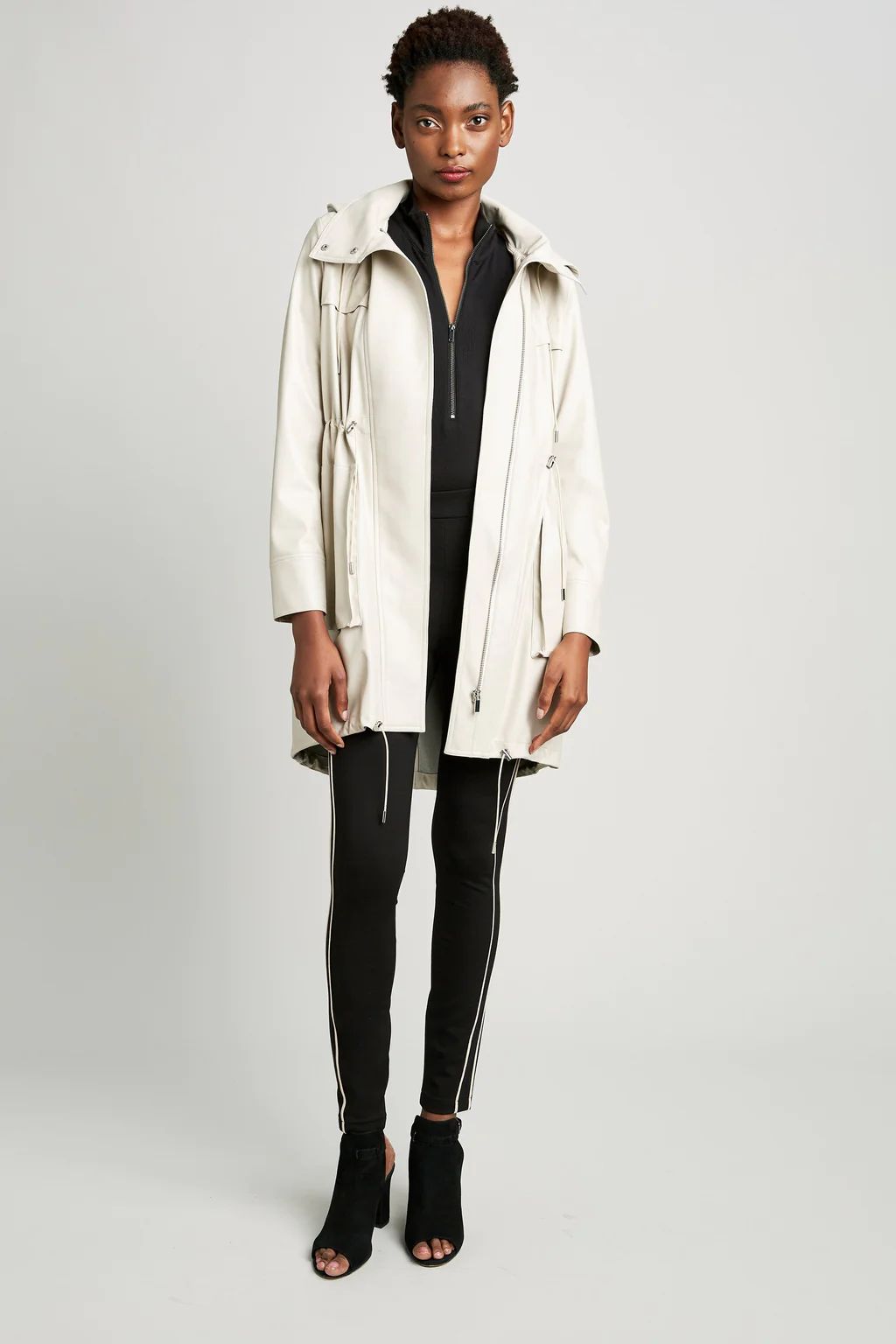 Vegan Parka Raincoat | Elie Tahari