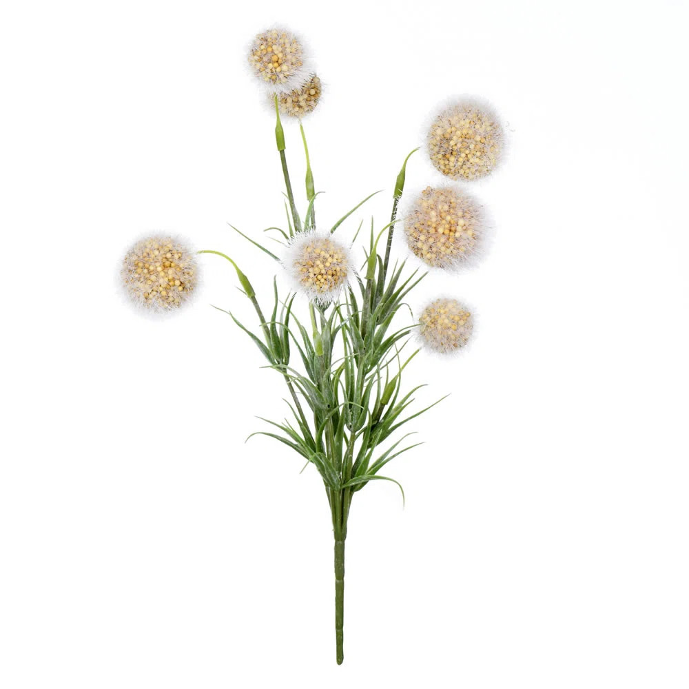 Artificial Pom Pom Bush Assortment | Wayfair North America