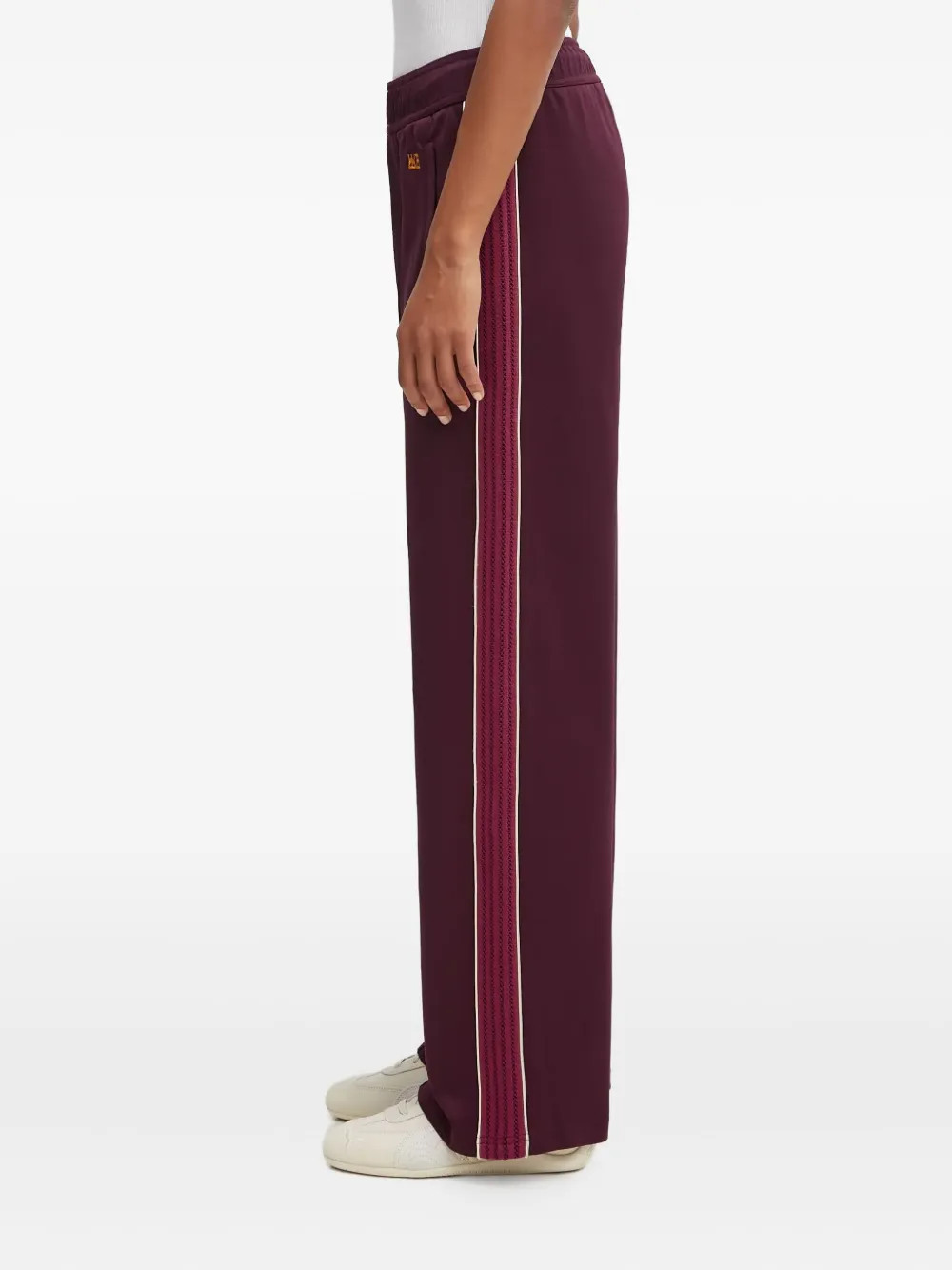 Wales Bonner side-stripes track pants - Red | Farfetch Global