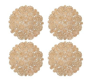 Handwoven Shasta Daisy Placemat, Set of 4 | Pottery Barn (US)