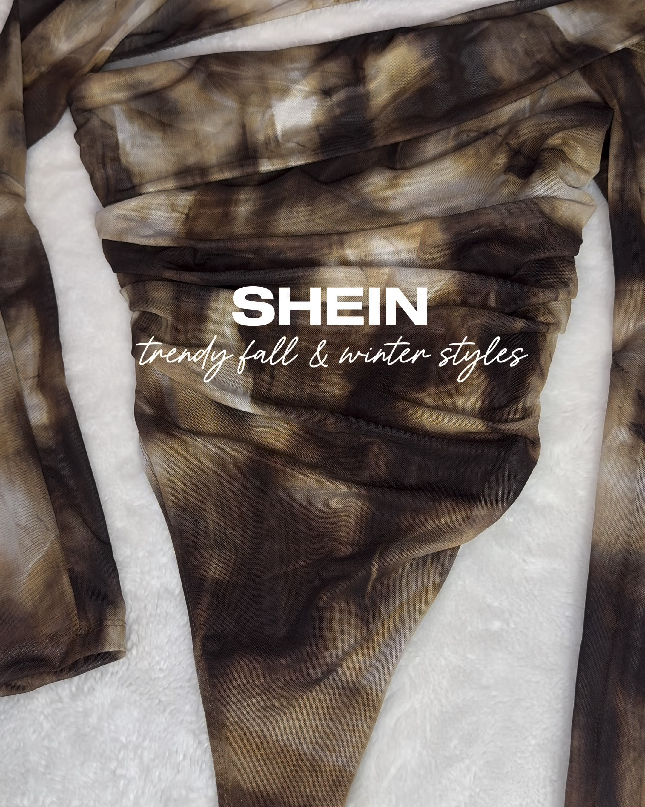 SHEIN Fall & Winter styles 🍷🐆