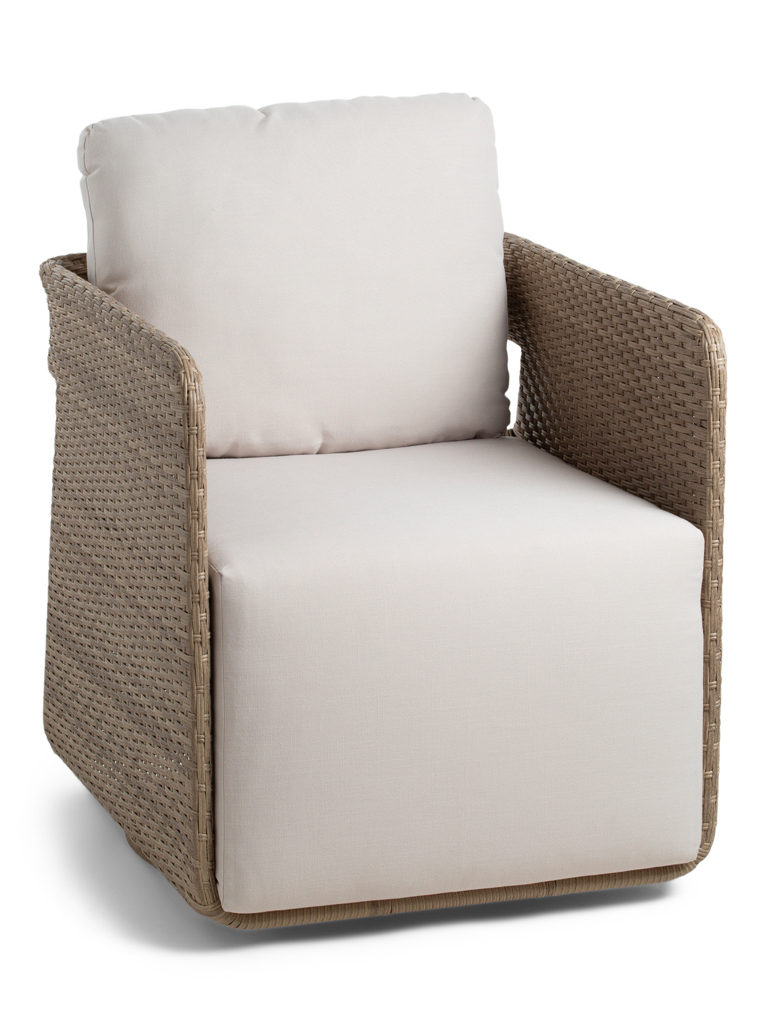 Wicker Swivel Chair | Marshalls