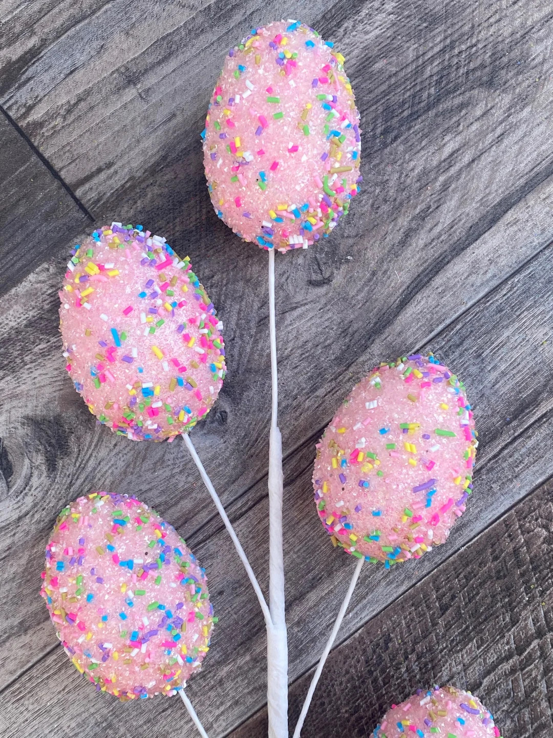 Egg Spray, Sprinkle Egg Spray, Easter Spray, Spring Spray, Floral Spray, Floral Pick, Spring Pick... | Etsy (US)