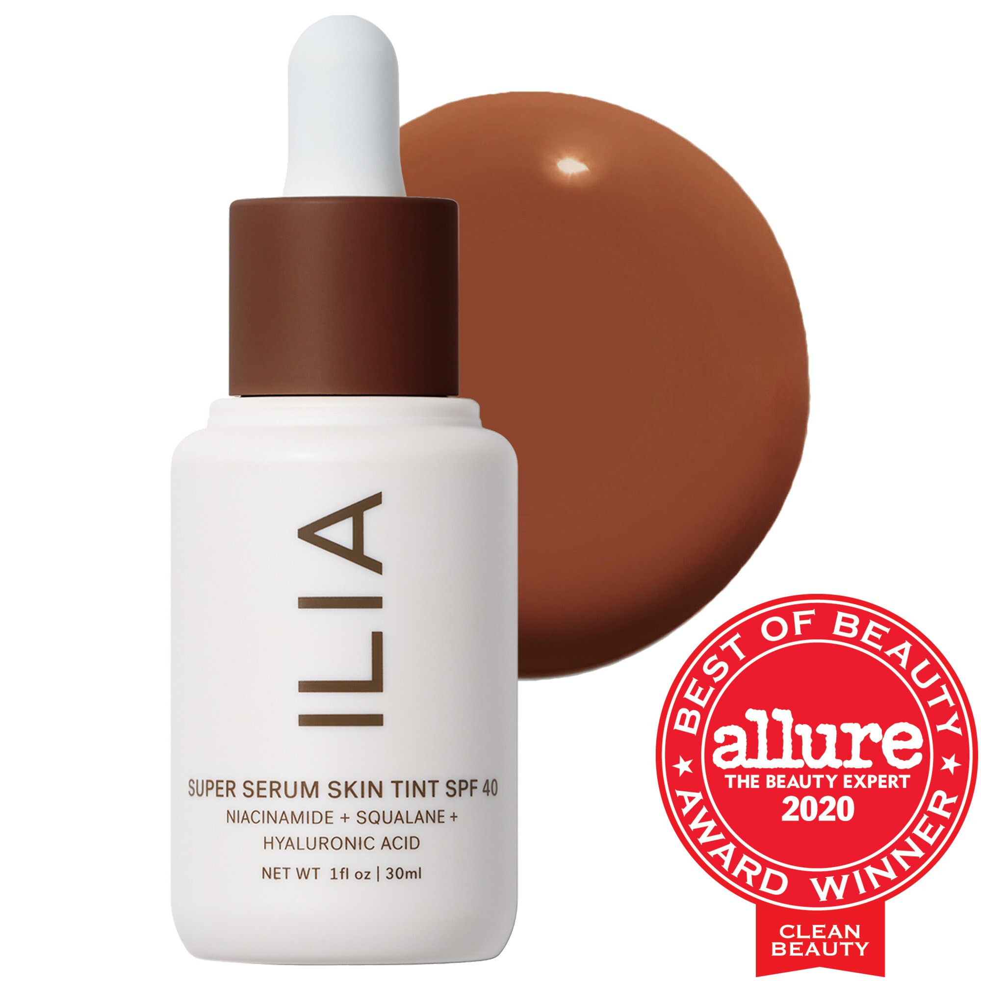 ILIA Super Serum Skin Tint SPF 40 Foundation Miho ST17 1 fl oz/ 30 ml | Sephora (US)
