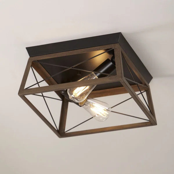 Kowalewski 2-Light 12" Flush Mount | Wayfair North America