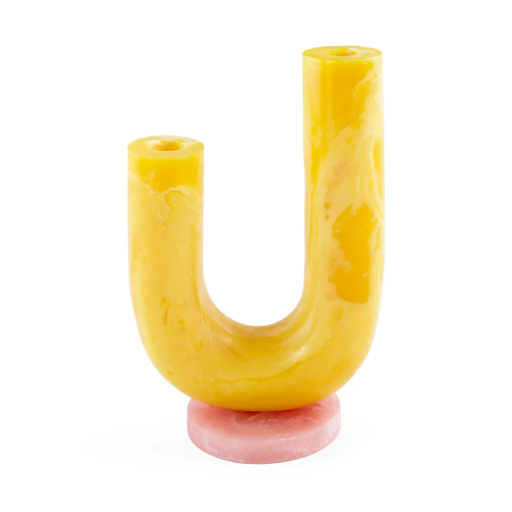 Mustique Double Tube Vase | Jonathan Adler US