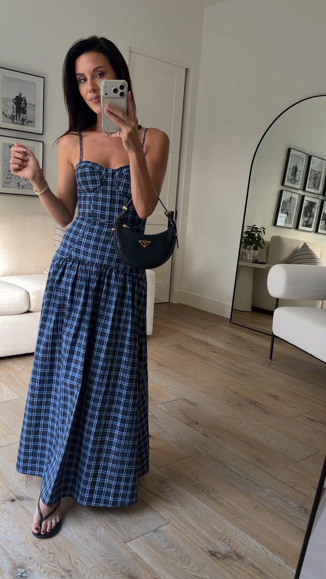 The prettiest little flannel dress that is perfect for the warmer months and then also born with a cardigan or leather jacket to transition into the cooler man of fall. I am wearing a size extra small.￼

#LTKgrwm #LTKootd