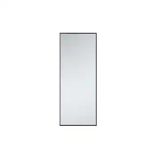 Large Rectangle Black Modern Mirror (60 in. H x 24 in. W) | The Home Depot