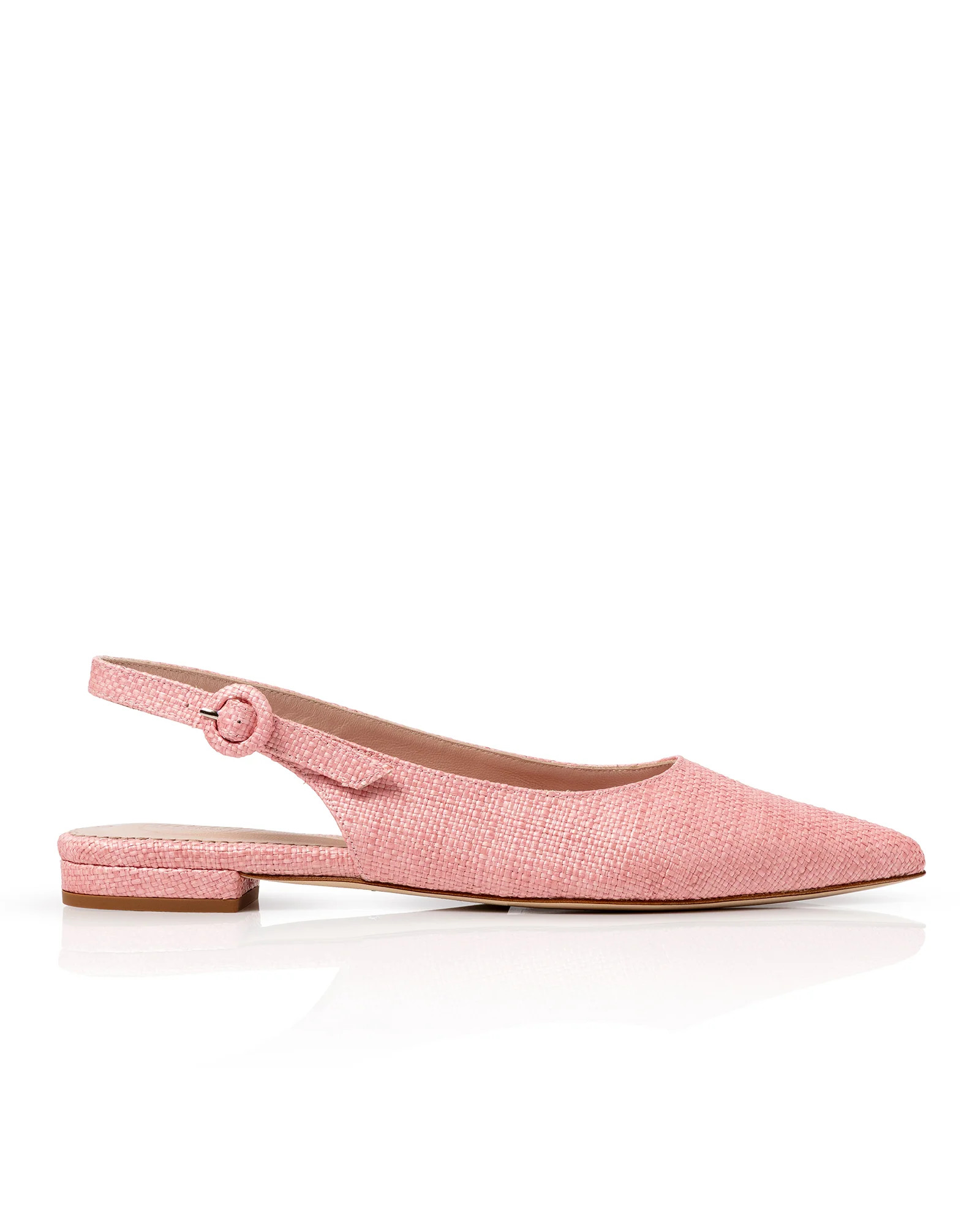 Beth Pink Raffia | Emmy London