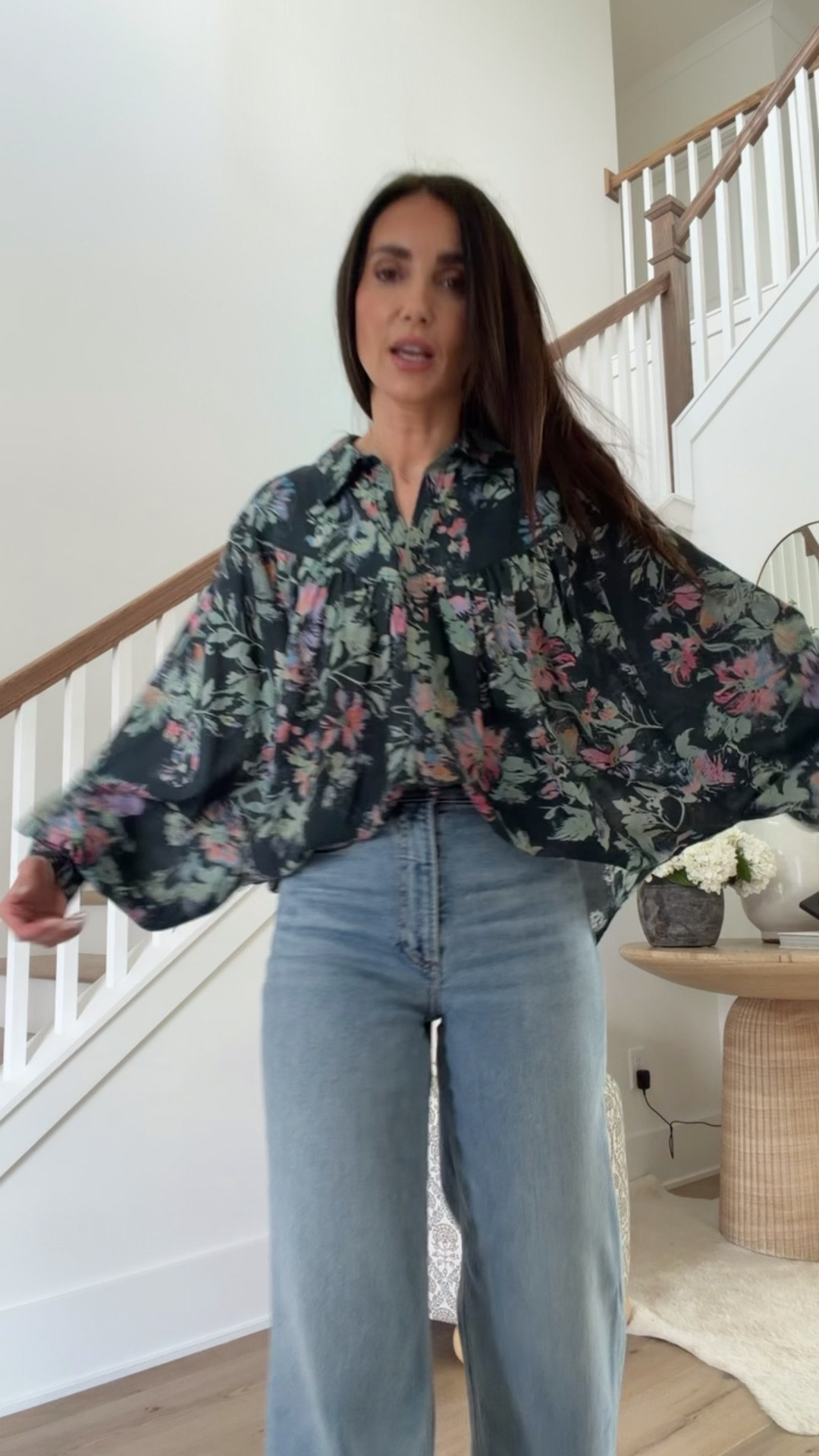 @Anthropologie blouse size xs @Pistola Denim size 25 fit tts, bag back in stock

#LTKootd #LTKgrwm #LTKOver40