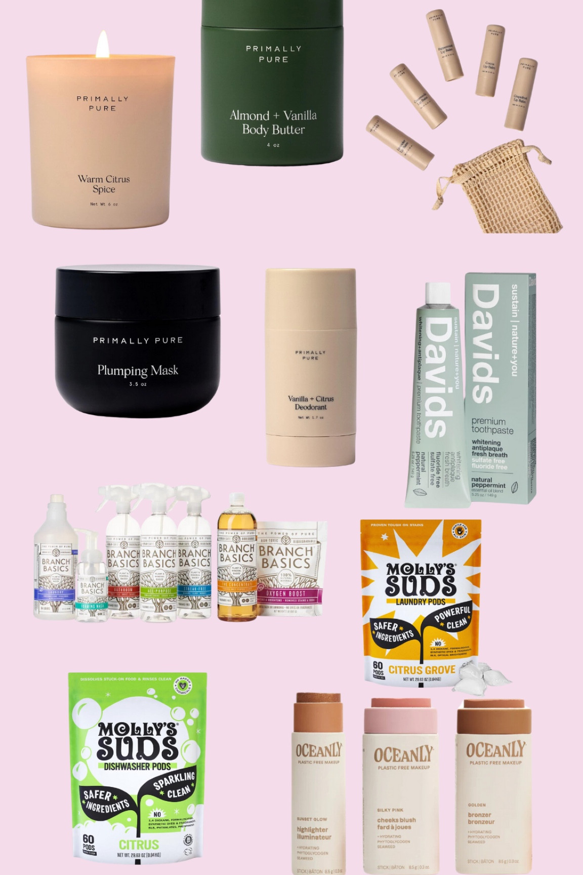 Gift guide for the “non-toxic” wellness girlie! She’s eating clean, checking labels on everything, & has a super modified skincare routine🧼🫧🧹 use code Kenzie.sommers10 on anything primally pure! 

#LTKBeauty #LTKGiftGuide #LTKHoliday