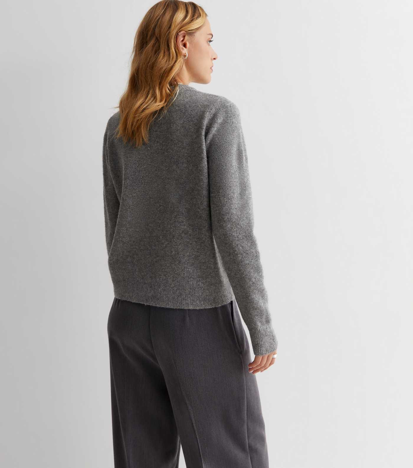 Dark Grey Knit Crew Neck Jumper
						
						Add to Saved Items
						Remove from Saved Items | New Look (UK)