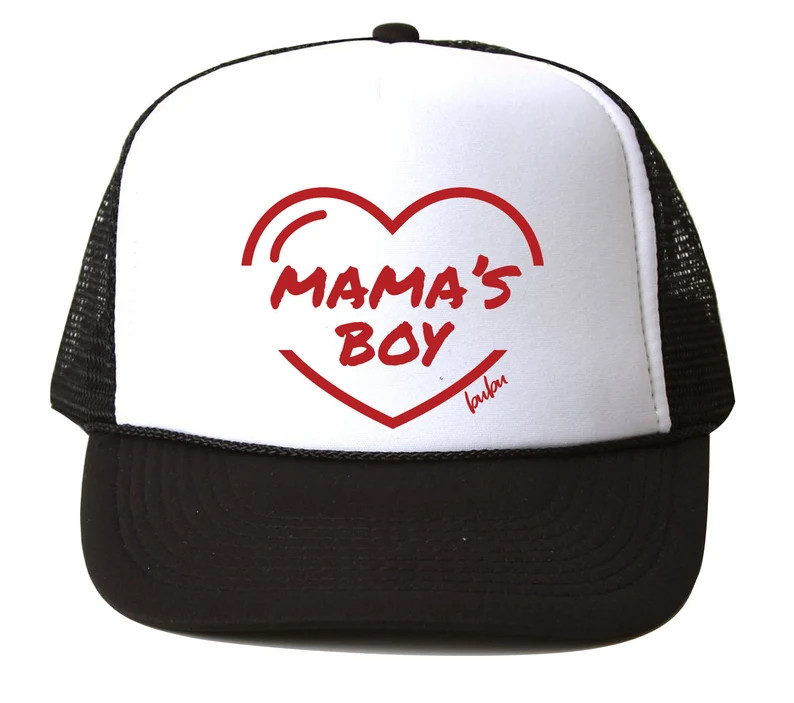 BABY, TODDLER, & KID Trucker Hats Mama's Boy for Valentine's Day - Etsy | Etsy (US)