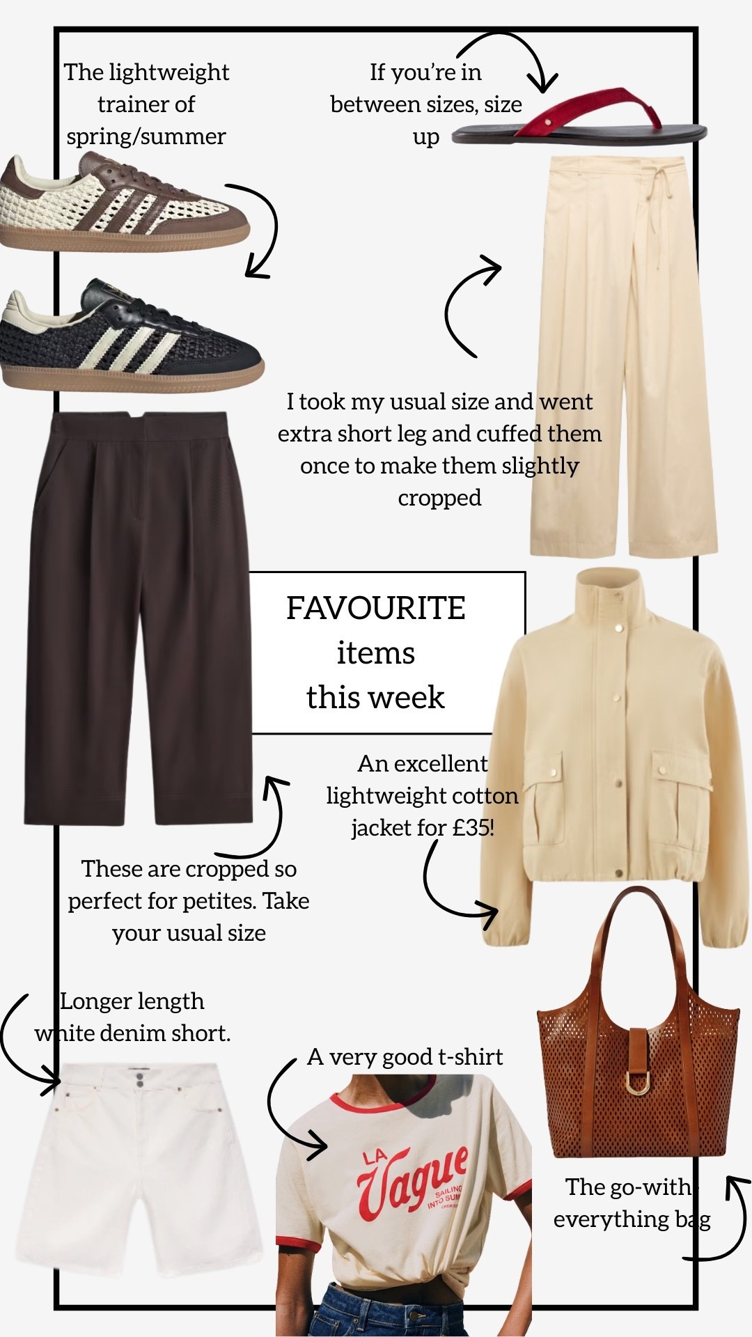 The weekly favourites as shopped by you and me! 

Sizing notes on the image, just ask if you have any questions. 



#LTKspring #LTKuk #LTKsummer