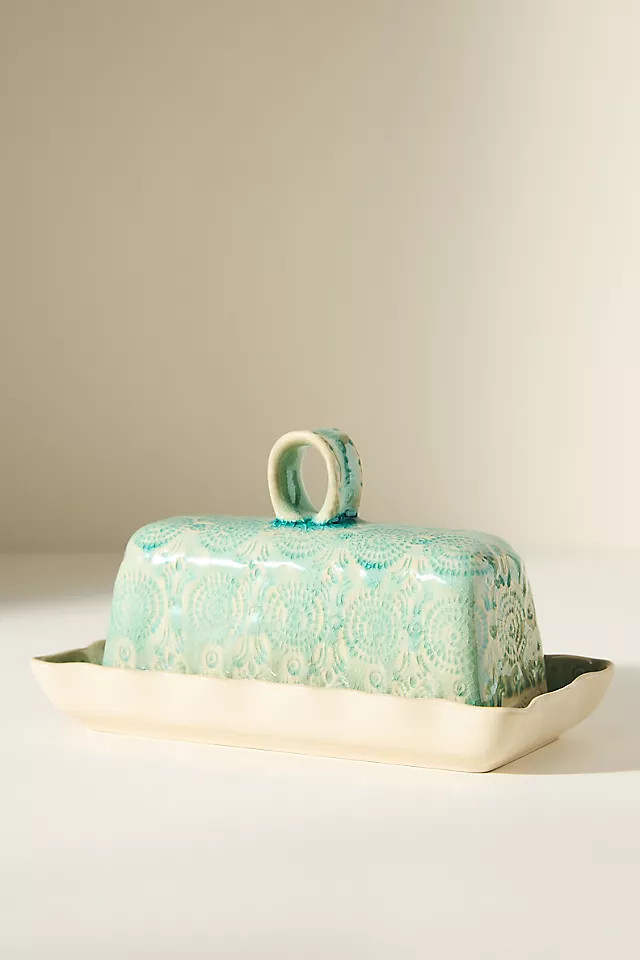 Old Havana Butter Dish | Anthropologie (US)