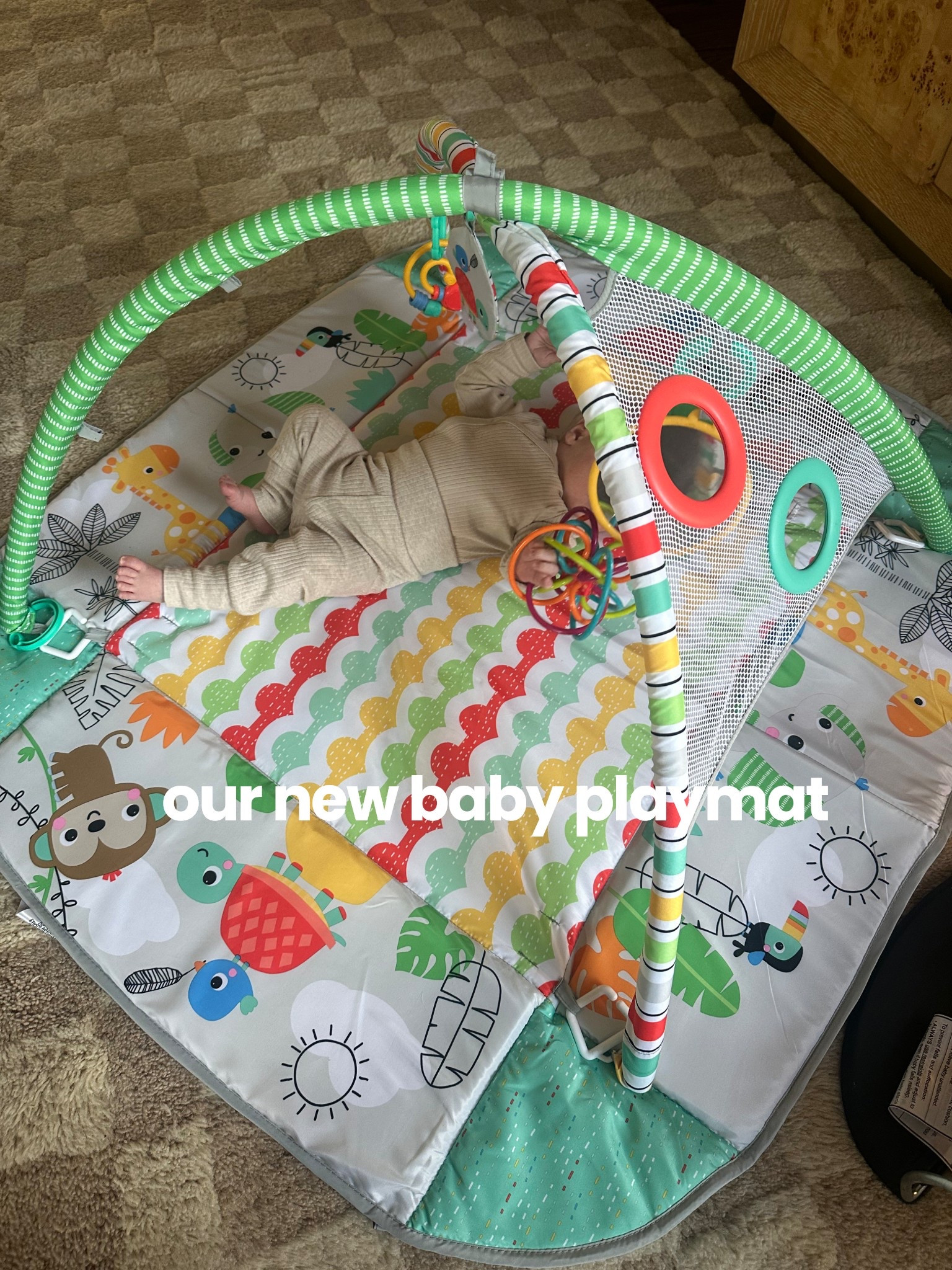 The baby playmat my son loves! #baby #playmat 