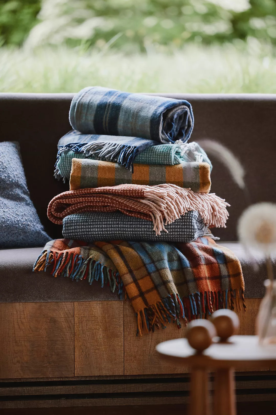 TBCo Tartan Throw Blanket | Anthropologie (US)
