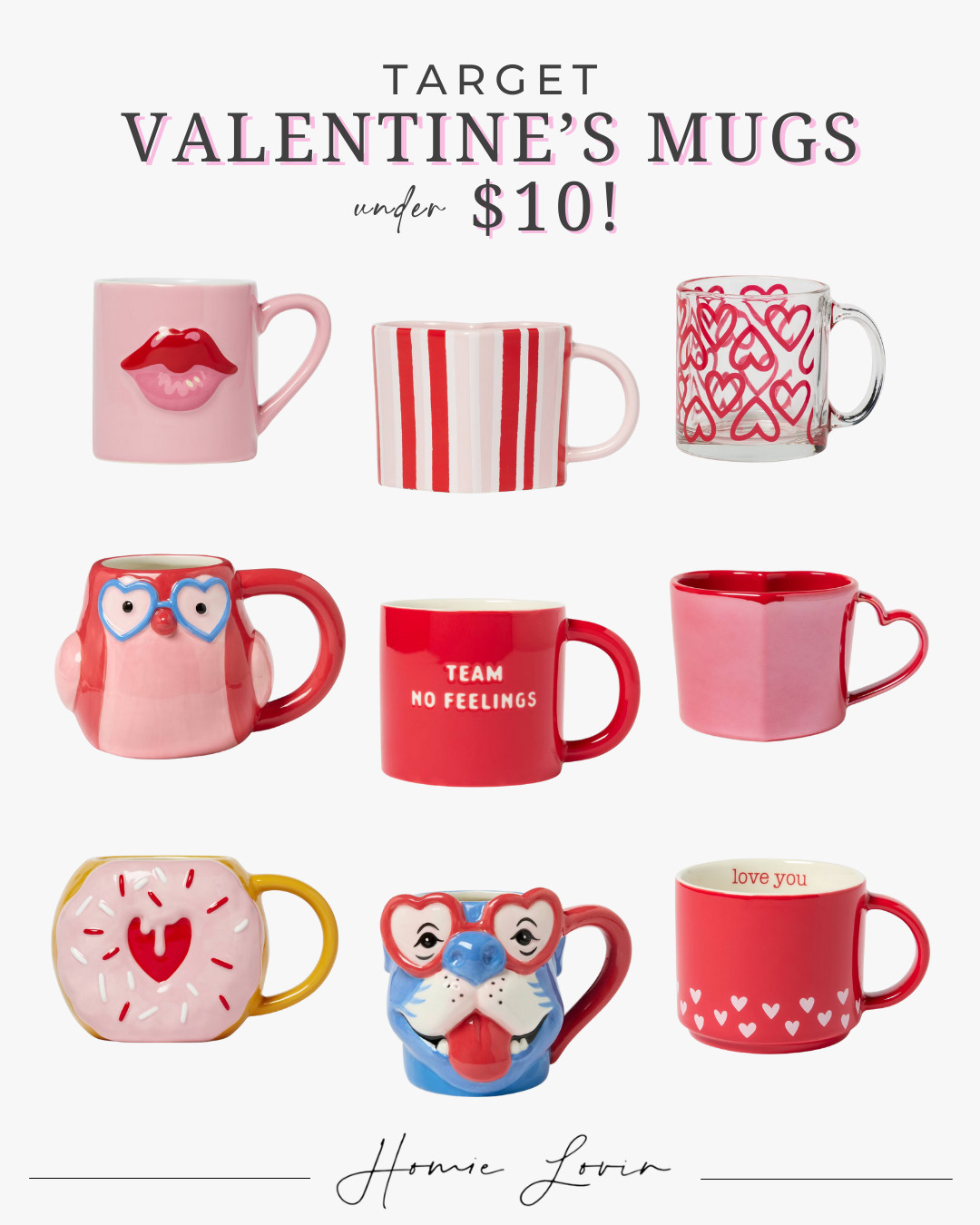 Target Valentine's Mugs under $10!

home decor, interior design, kitchen , dining #Target 

 #LTKHome #LTKSaleAlert #LTKFindsUnder50