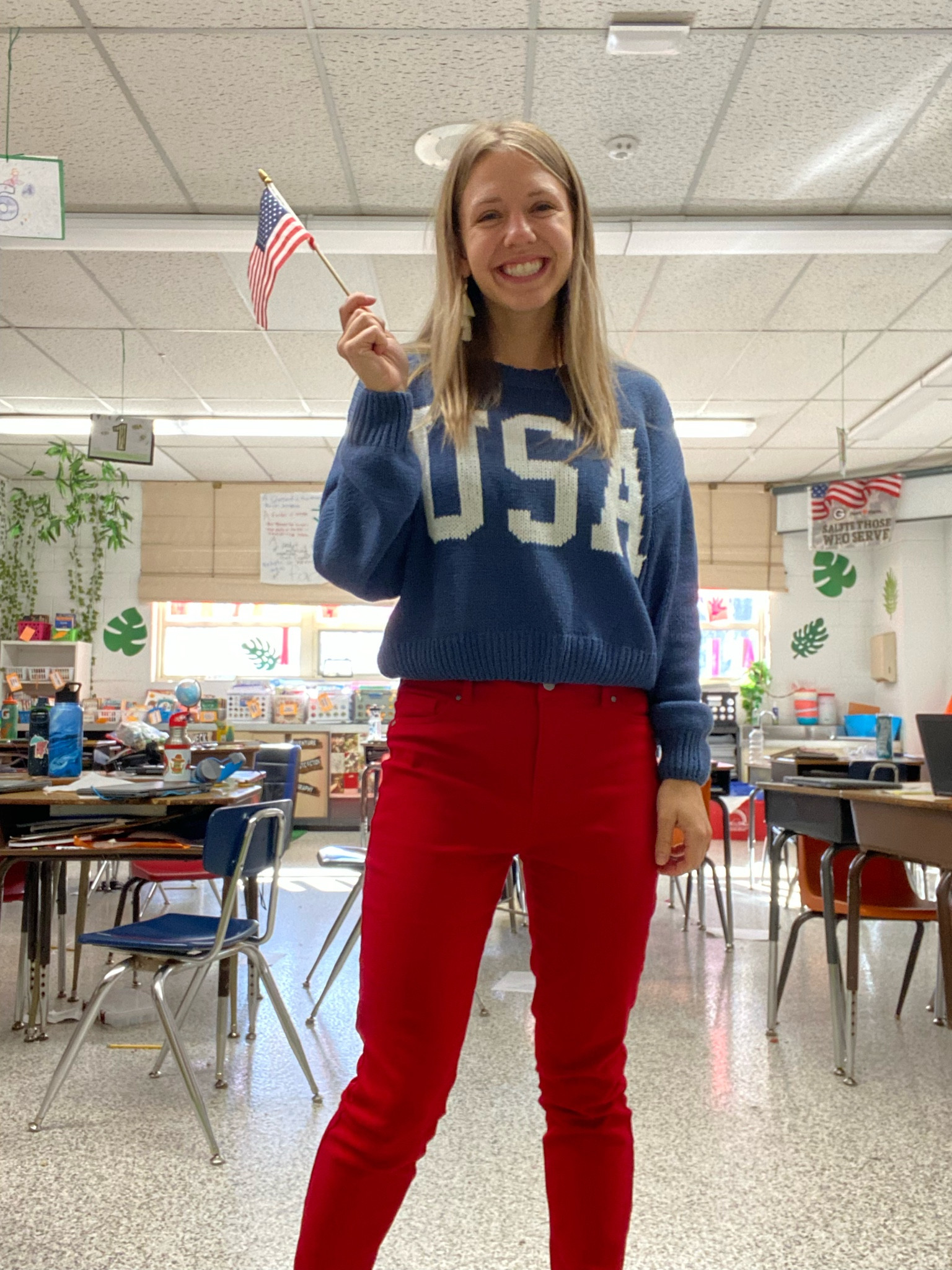 This was the outfit I wore on Veterans Day! This sweater is one of my absolute favorite from Target! 

#LTKworkwear #LTKfindsunder50 #LTKstyletip