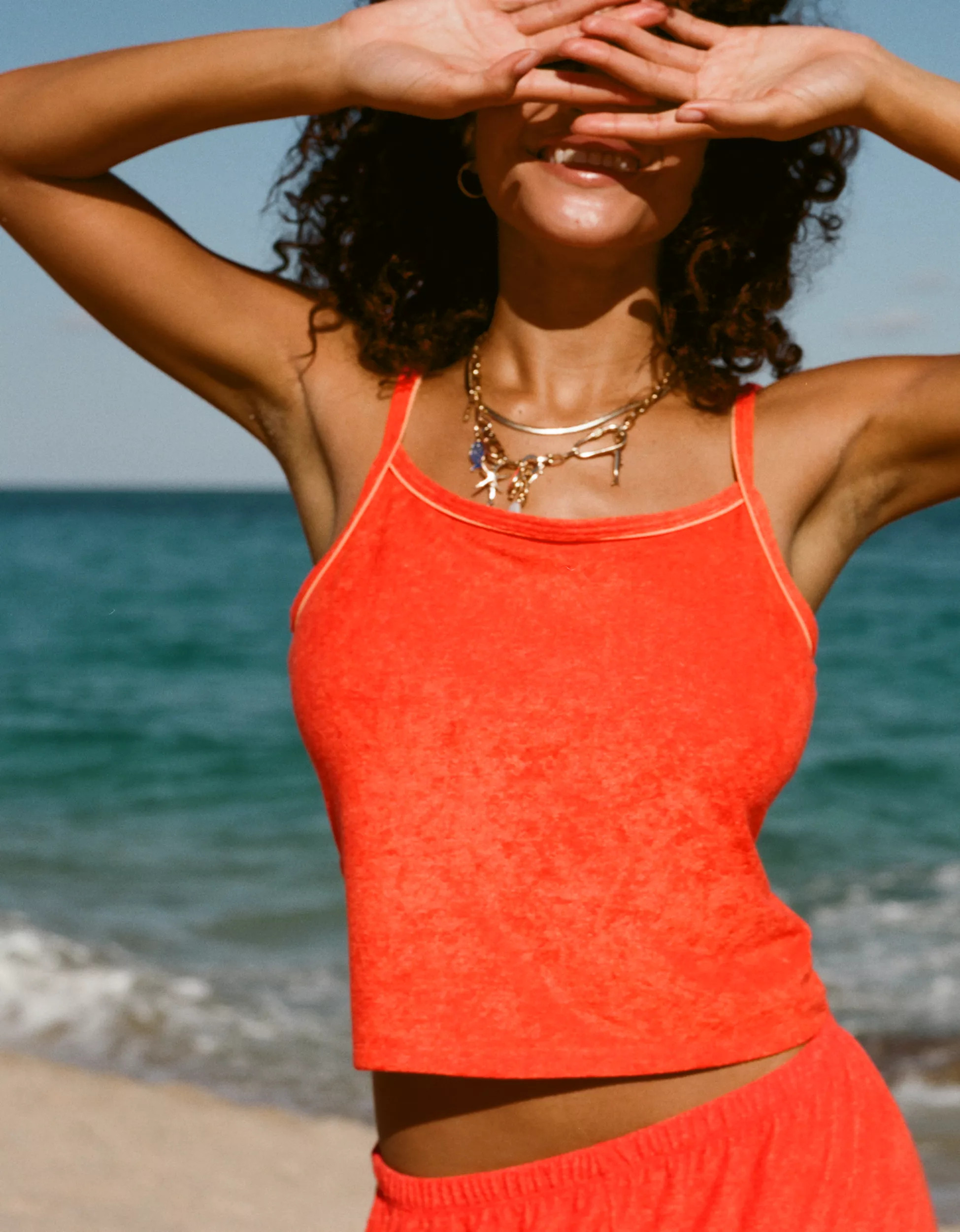 Aerie Real Hot Terry Tank Top | Aerie