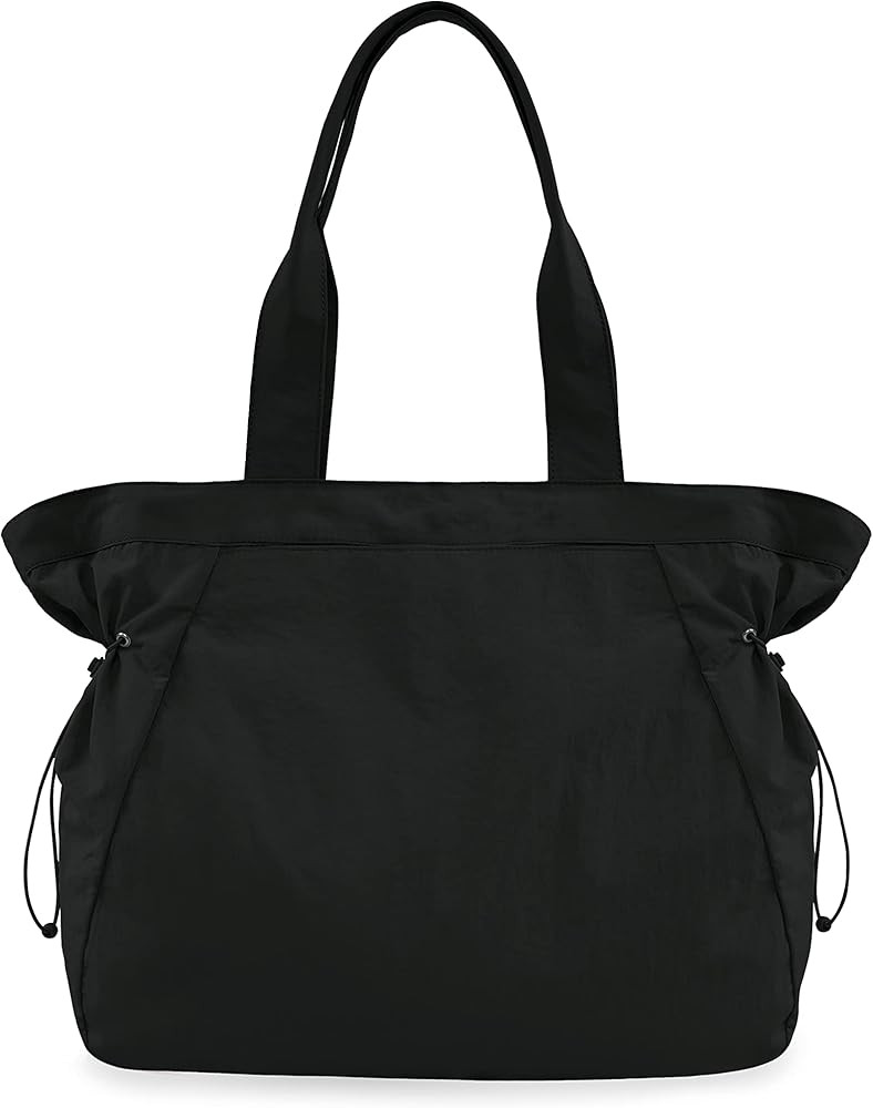 ODODOS 18L Side-Cinch Shopper Bags Lightweight Shoulder Bag Tote Handbag for Shopping Workout Bea... | Amazon (US)