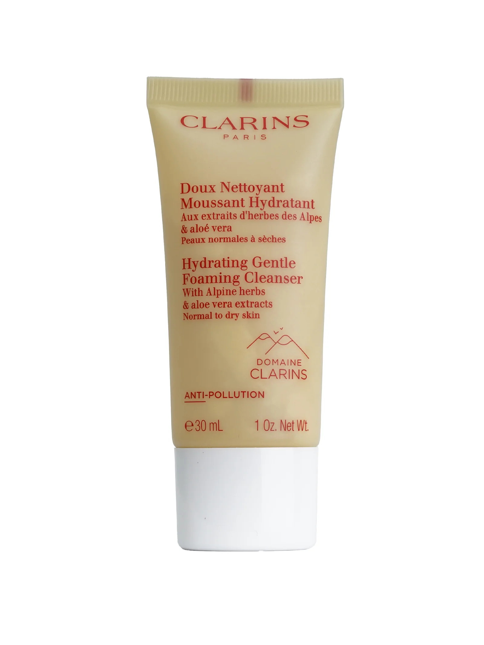 Clarins Hydrating Gentle Foaming Cleanser Normal & Dry Skin 1 OZ | Shop Simon