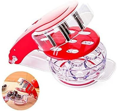 Locisne Cherry Pitter, Cherry Pitting Tool with 6 Groove Cherries Stoner Remover | Amazon (US)
