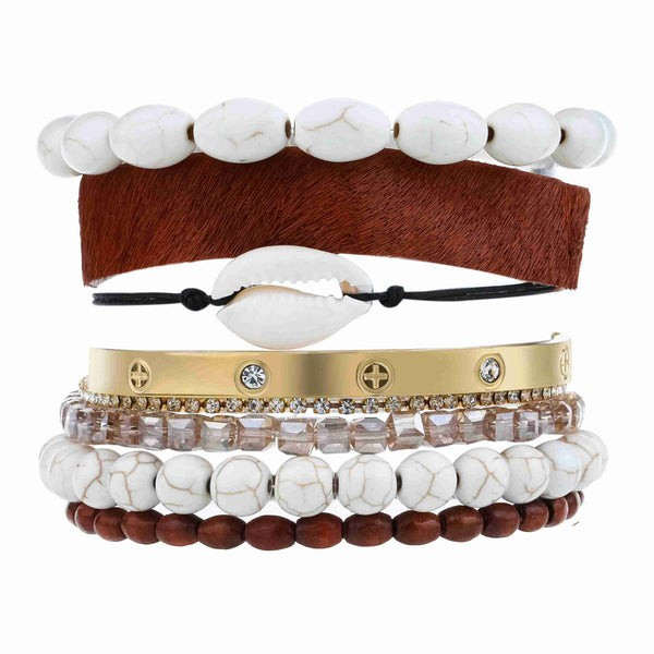 Faro Stacking Bracelet Set | Victoria Emerson