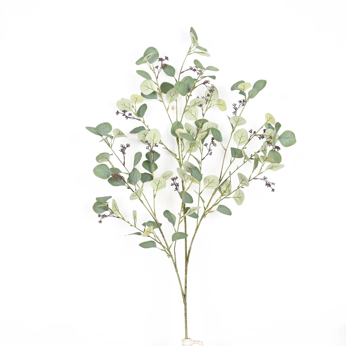 Artificial Farmhouse Greenery Branch Long Stem Foliage Leaves Sprays For Vase Filler, Home Office... | Wayfair North America