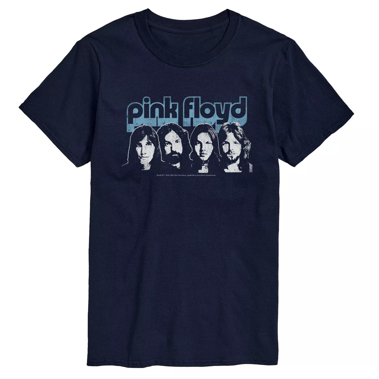 Big & Tall Pink Floyd Retro Band Graphic Tee, Men's, Size: 4XL Tall, Blue | Kohl's