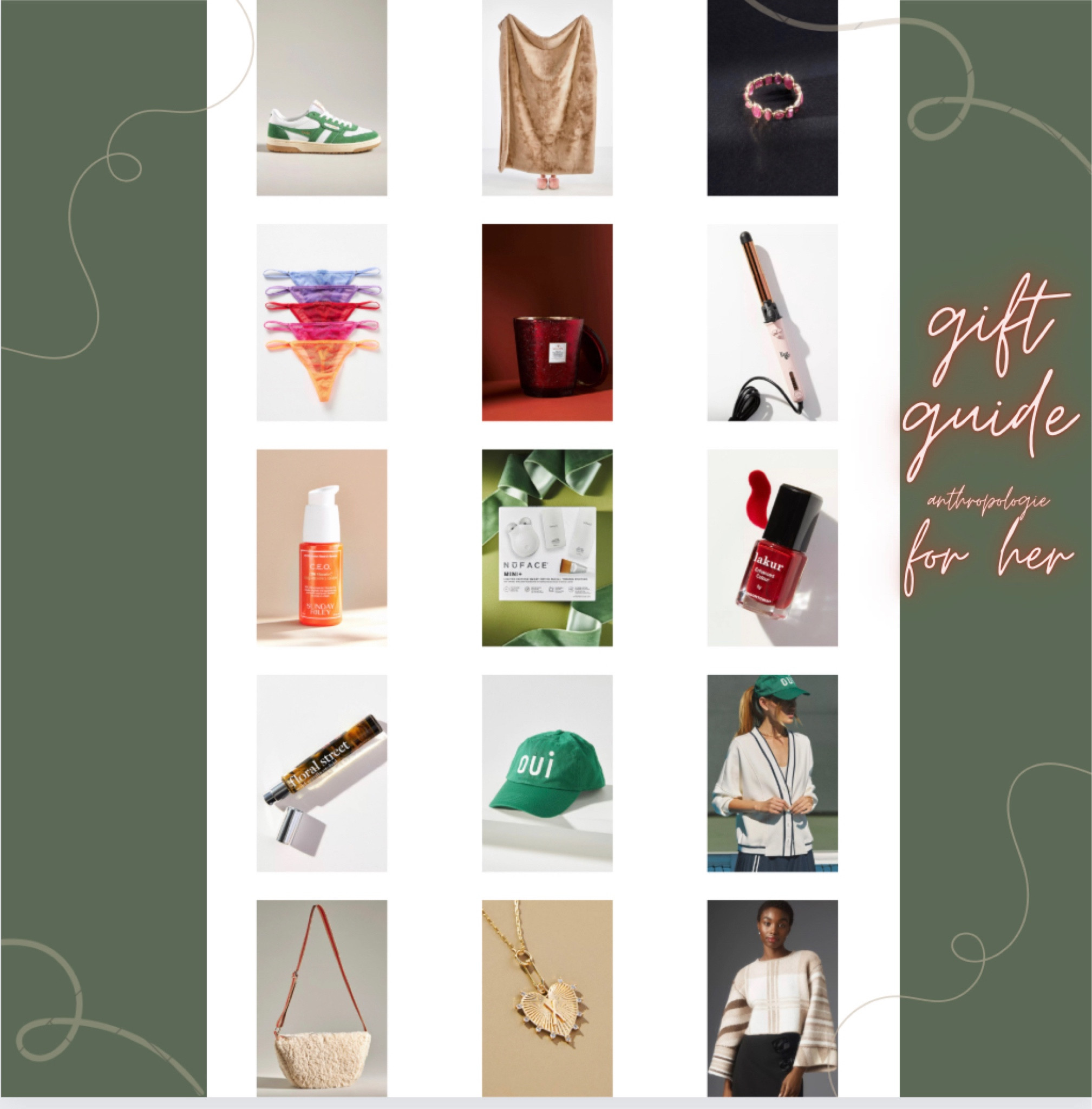 Gift guide for HER! Shop Anthropologie’s Black Friday early access deals with code ANTHROBF

#LTKHoliday #LTKCyberWeek #LTKGiftGuide