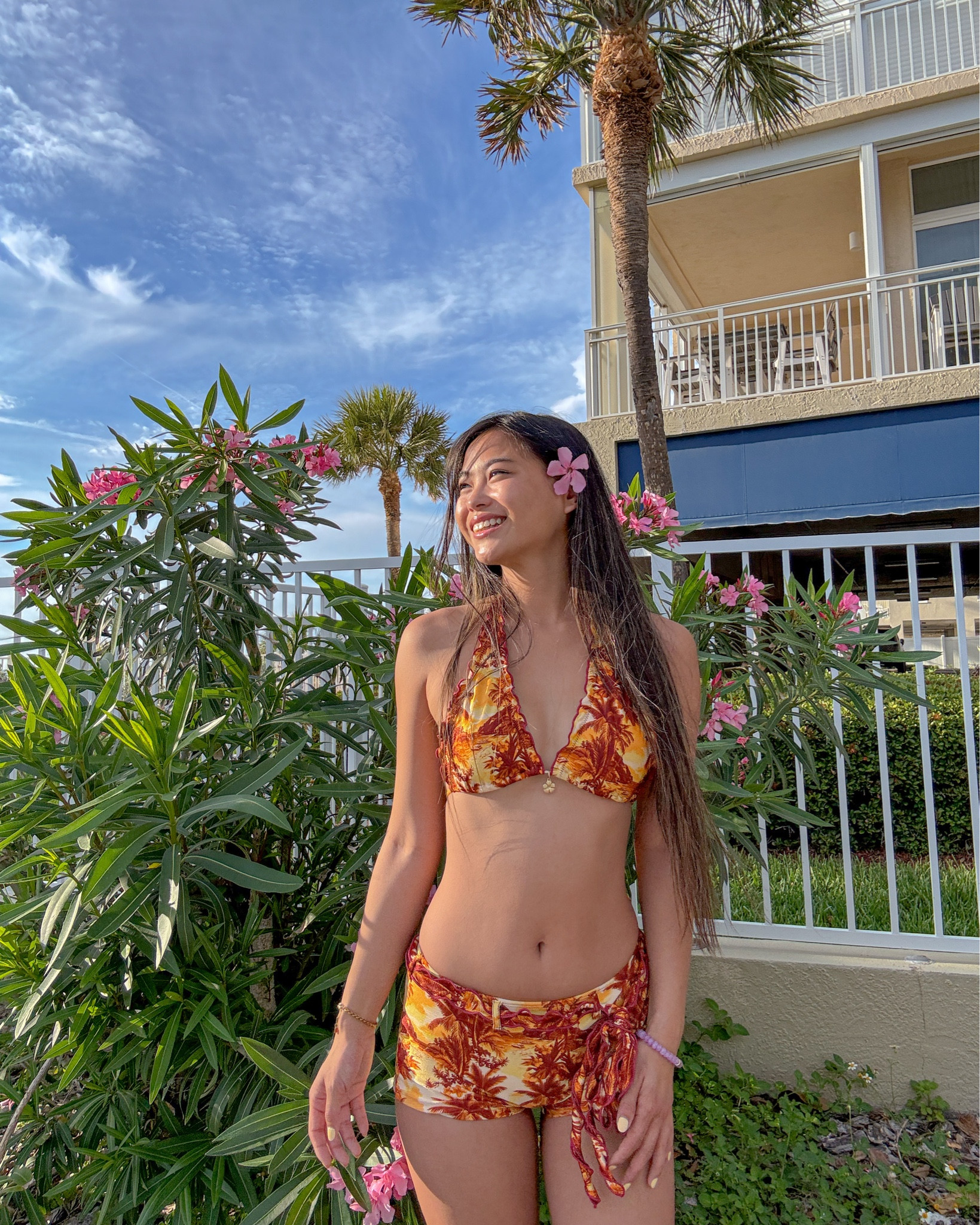 summer swimwear from Kulani Kinis! code: Caroline10 🌺

i’m wearing a size S top and bottom. I love these matching swim shorts, and I think the belt just ties everything together. the lettuce hem on the halter top is a nice touch too ✨

#LTKSwim #LTKTravel #LTKootd