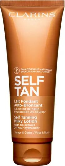 Clarins Self Tanning Face & Body Milky Lotion | Nordstrom | Nordstrom