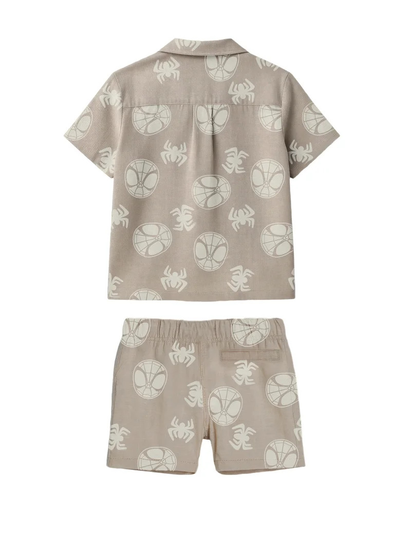 Spiderman Toddler Boy Resort Short Set, Sizes 12 Months-5T | Walmart (US)