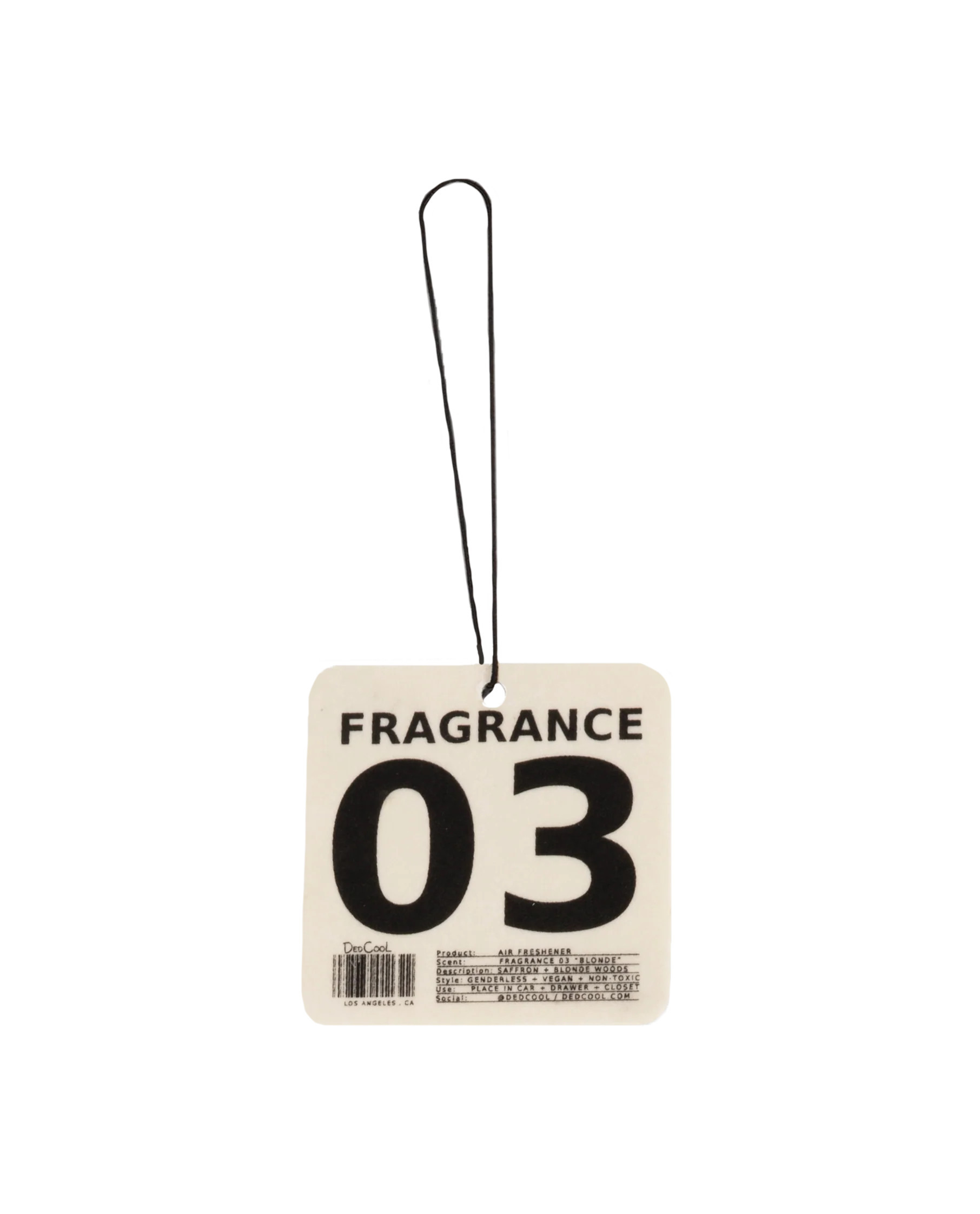 Air Freshener 03 "Blonde | DedCool