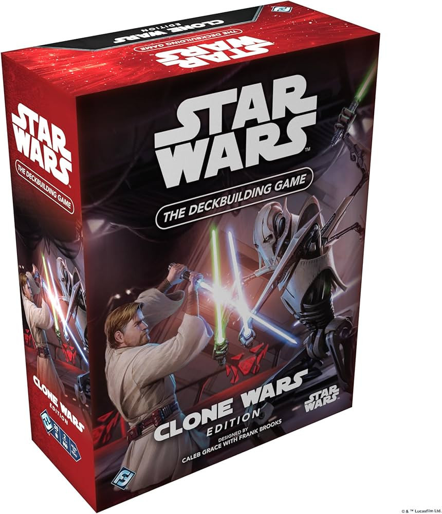 Fantasy Flight Games Star Wars: The Deckbuilding Game: The Clone Wars Edition - Intense Galactic ... | Amazon (US)