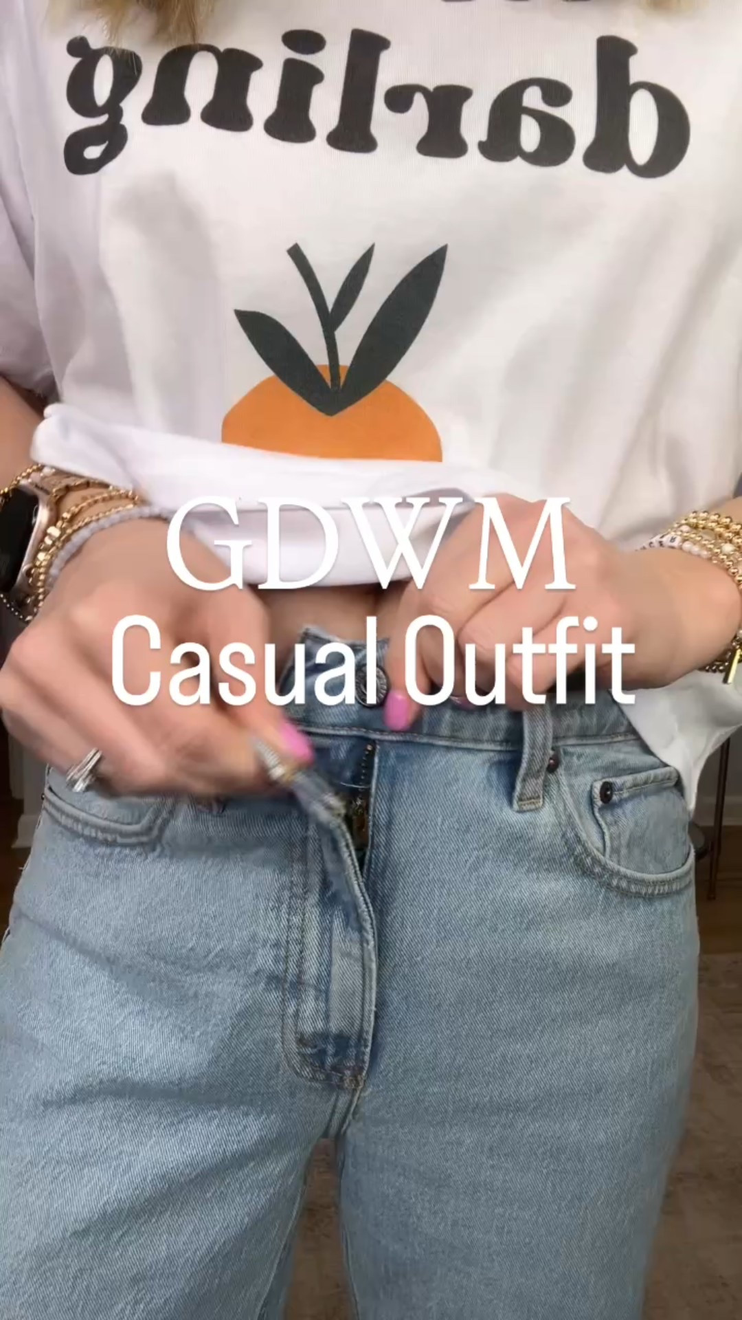 Get dressed with me. Casual outfit for a Botox appointment! Size m in the tee and jacket, size 27 in the jeans! Code JACQUELINEW15 Saves 15% on the tee! 

#LTKFindsUnder50 #LTKStyleTip #LTKSeasonal