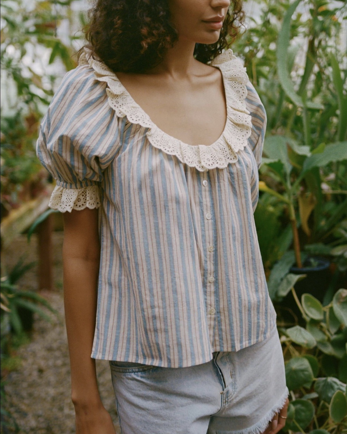 The sweetest spring and summer top from Christy Dawn that’s giving all the Queen of Coney Island vibes. 🍭🎠🎡 So soft and comfortable wearing a size medium! 

#LTKPetite #LTKMidsize #LTKSeasonal