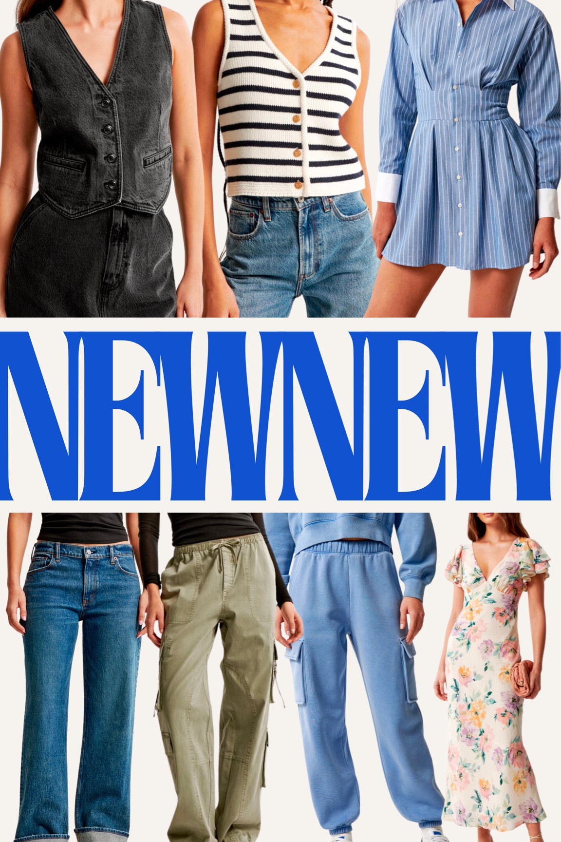 New arrivals from Abercrombie!!! I typically wear size 29 or 30 + size M 

#LTKfindsunder100