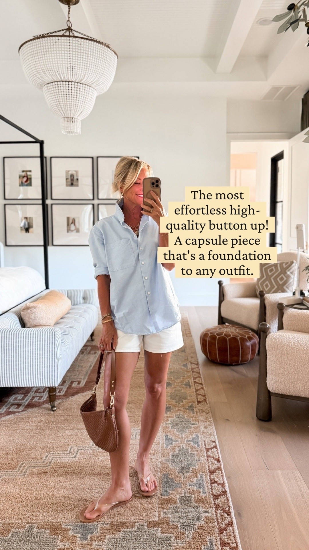 Monthly Top Sellers | Hi Sugarplum!

Quickly fallen in love with so many Quince pieces and this button down is just one of many.

Top: small
Shorts: 26

#LTKOver40 #LTKSeasonal #LTKgrwm